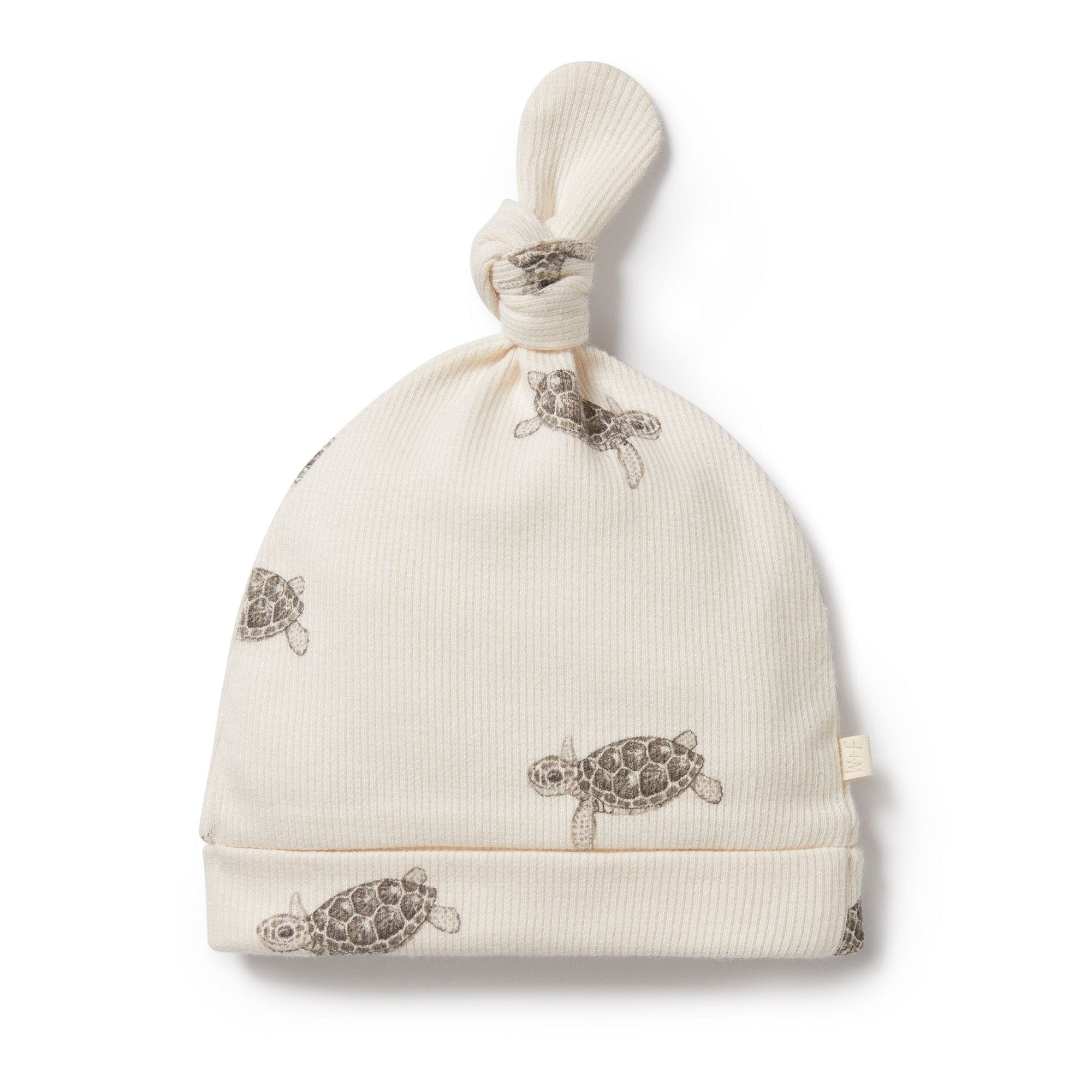 Wilson & Frenchy Accessories Hats Tiny Turtle Organic Knot Hat