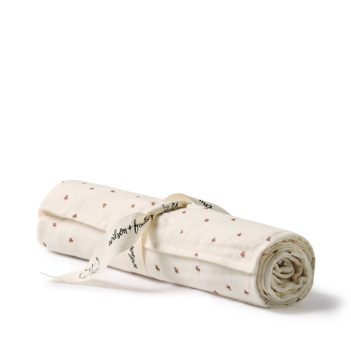 Wilson & Frenchy Accessory Blanket My Lucky Charm Organic Muslin