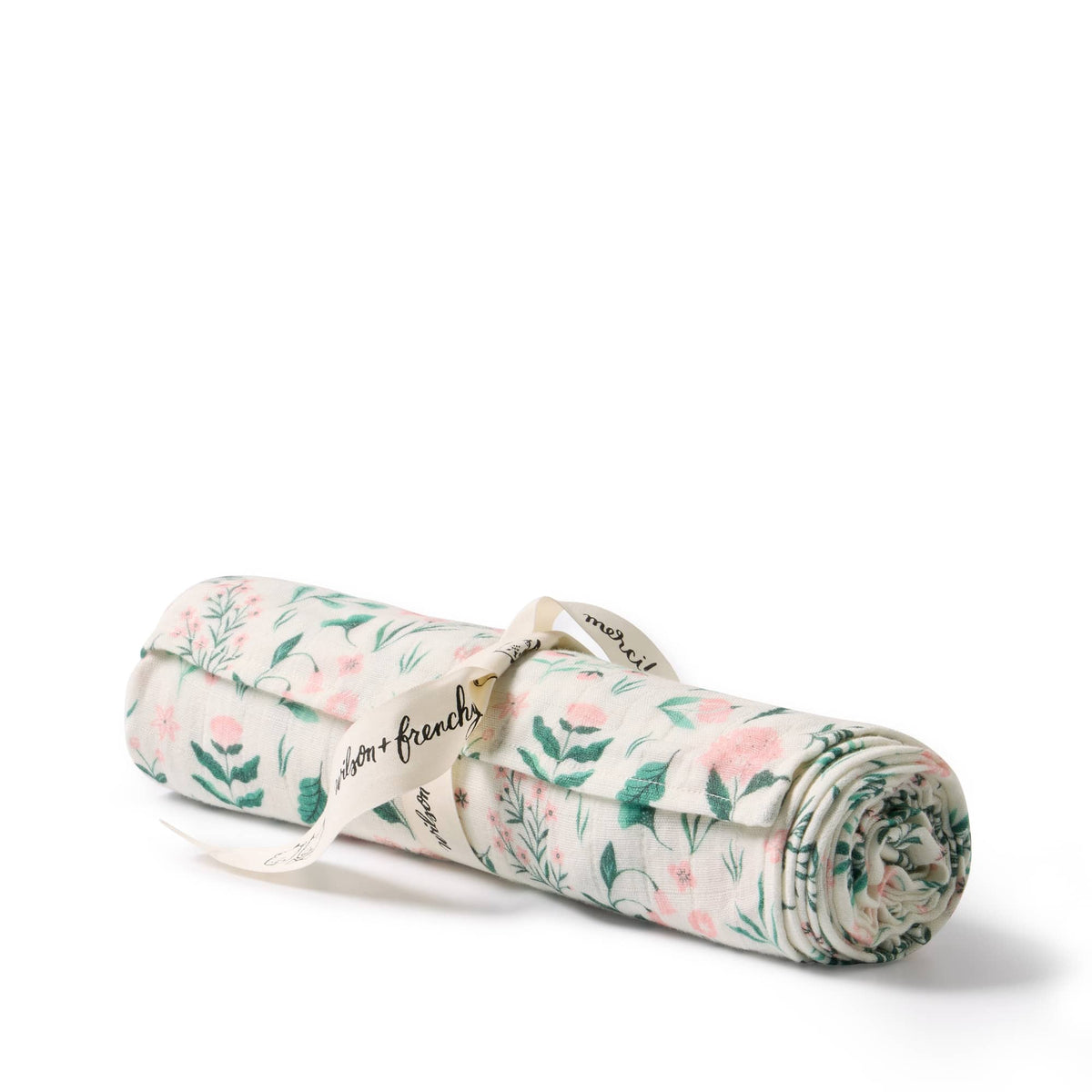 Wilson & Frenchy Accessory Blanket Sweet Bloom Organic Muslin