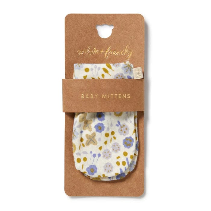 Wilson & Frenchy Baby Accessory Little Meadow Organic Mittens