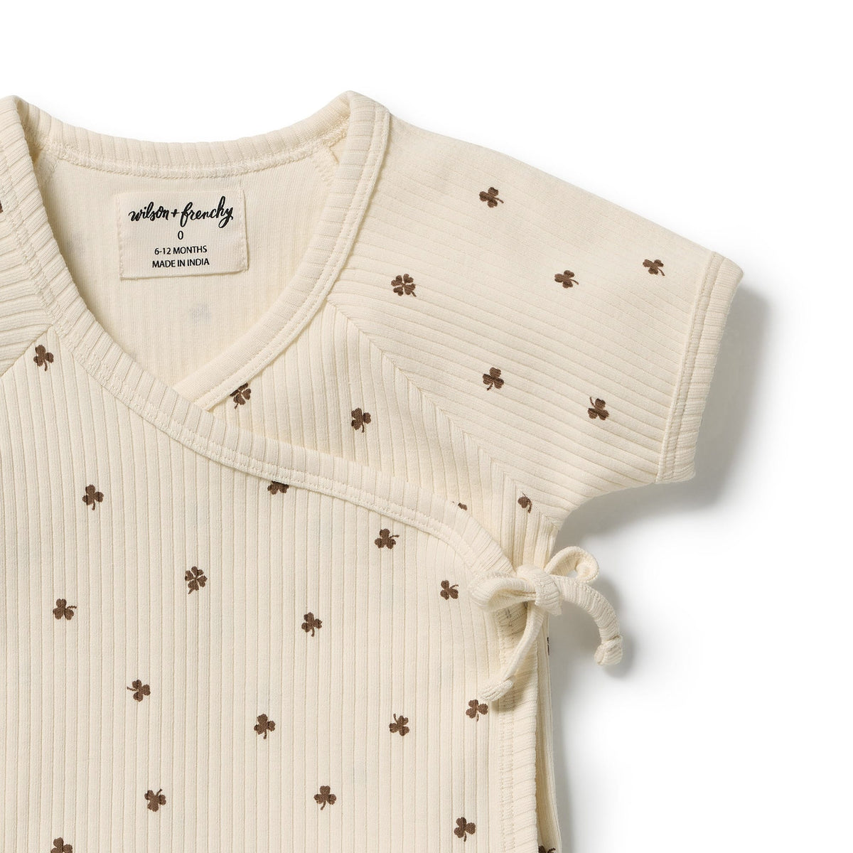 Wilson & Frenchy Boys All In Ones My Lucky Charm Organic Kimono Set