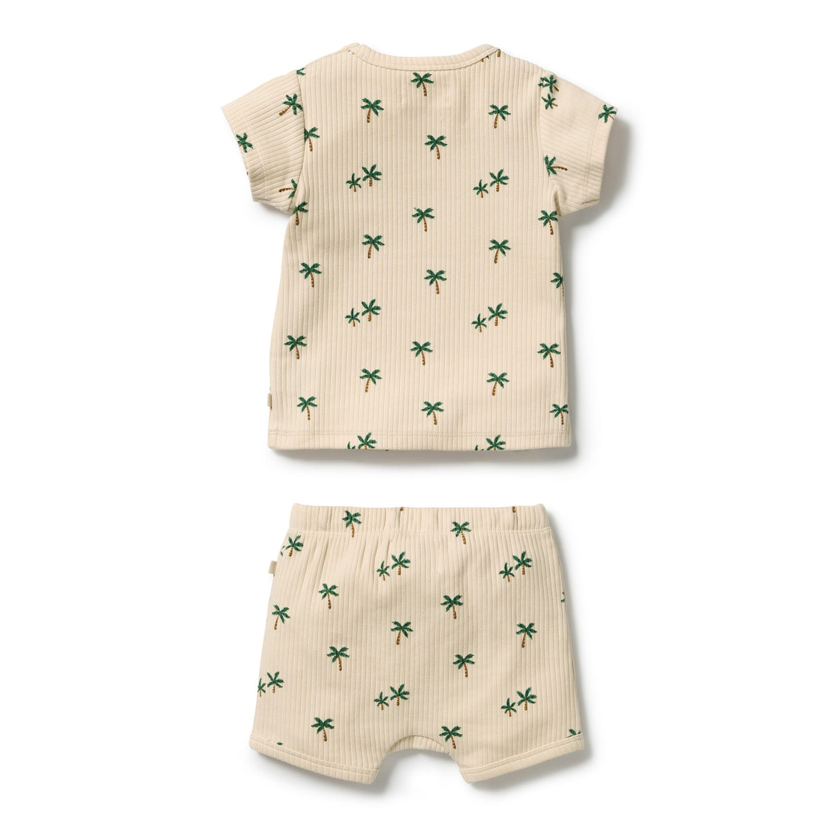 Wilson & Frenchy Boys All In Ones Tiny Palm Organic Set