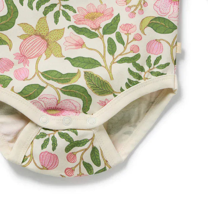 Wilson & Frenchy Boys Onesie Ma Fleur Organic Bodysuit