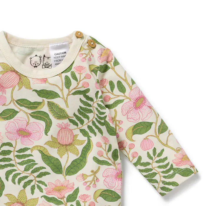 Wilson & Frenchy Boys Onesie Ma Fleur Organic Bodysuit