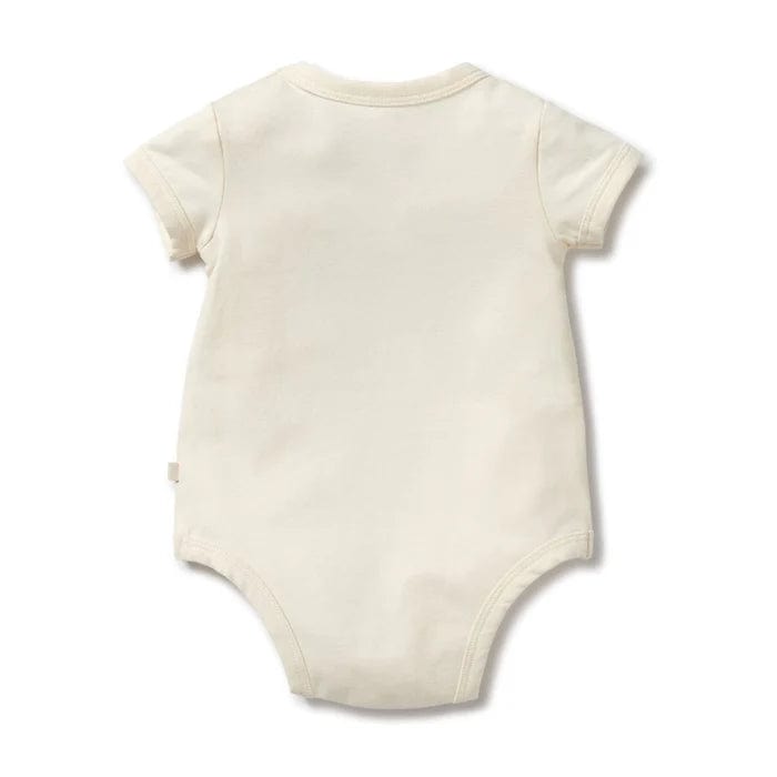 Wilson & Frenchy Boys Onesie Palm Organic Bodysuit