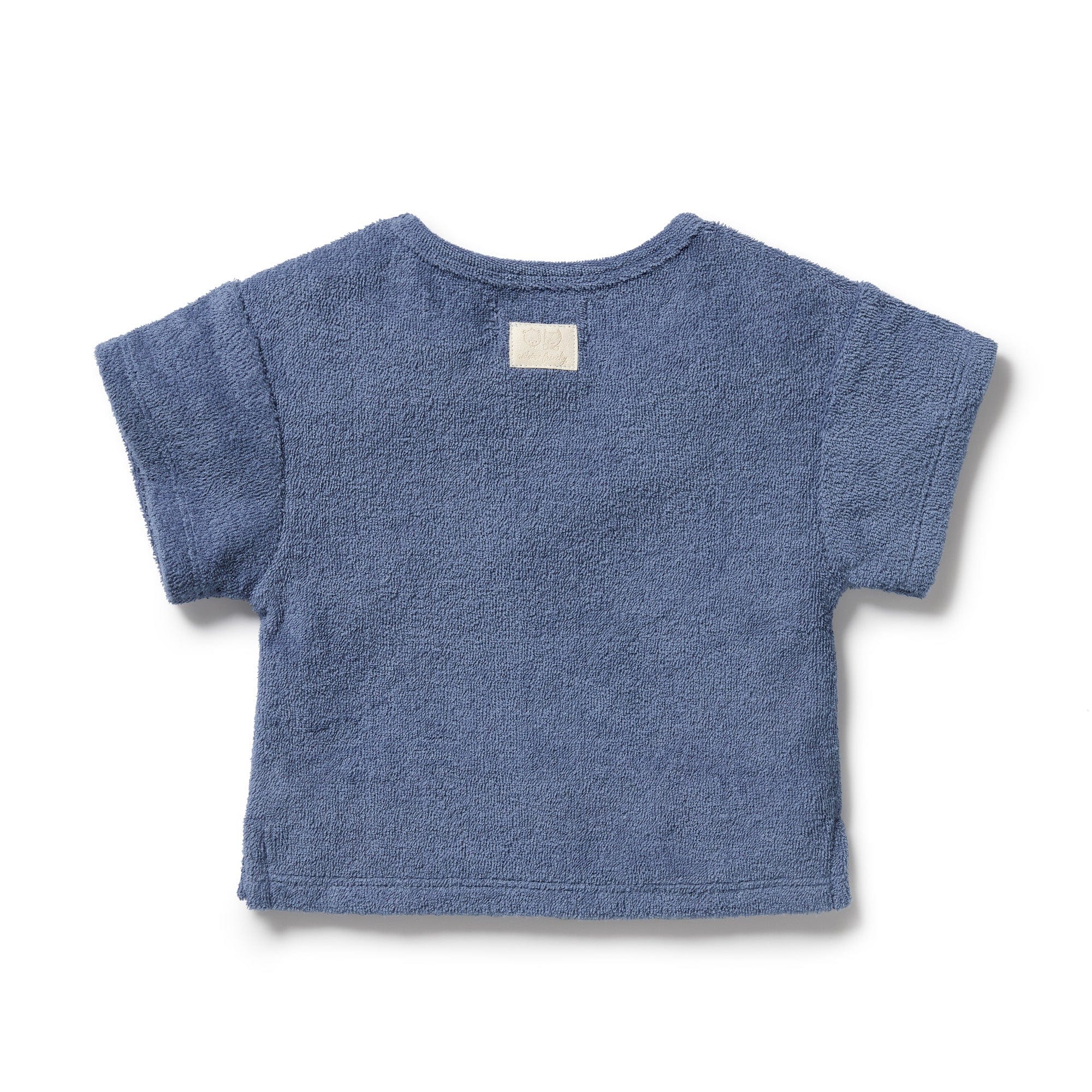 Wilson & Frenchy Boys Tops Deep Blue Organic Terry Tee