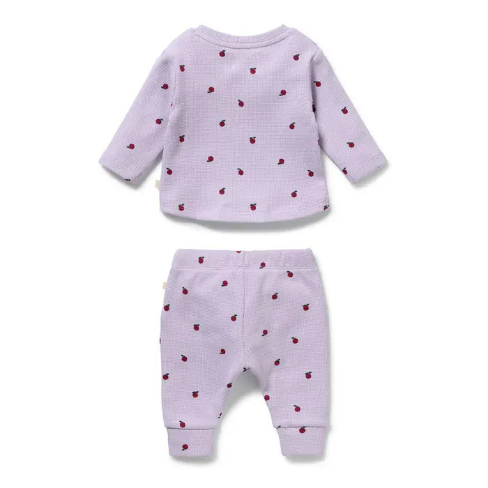 Wilson & Frenchy Girls All In One Berry Plums Organic Waffle Set