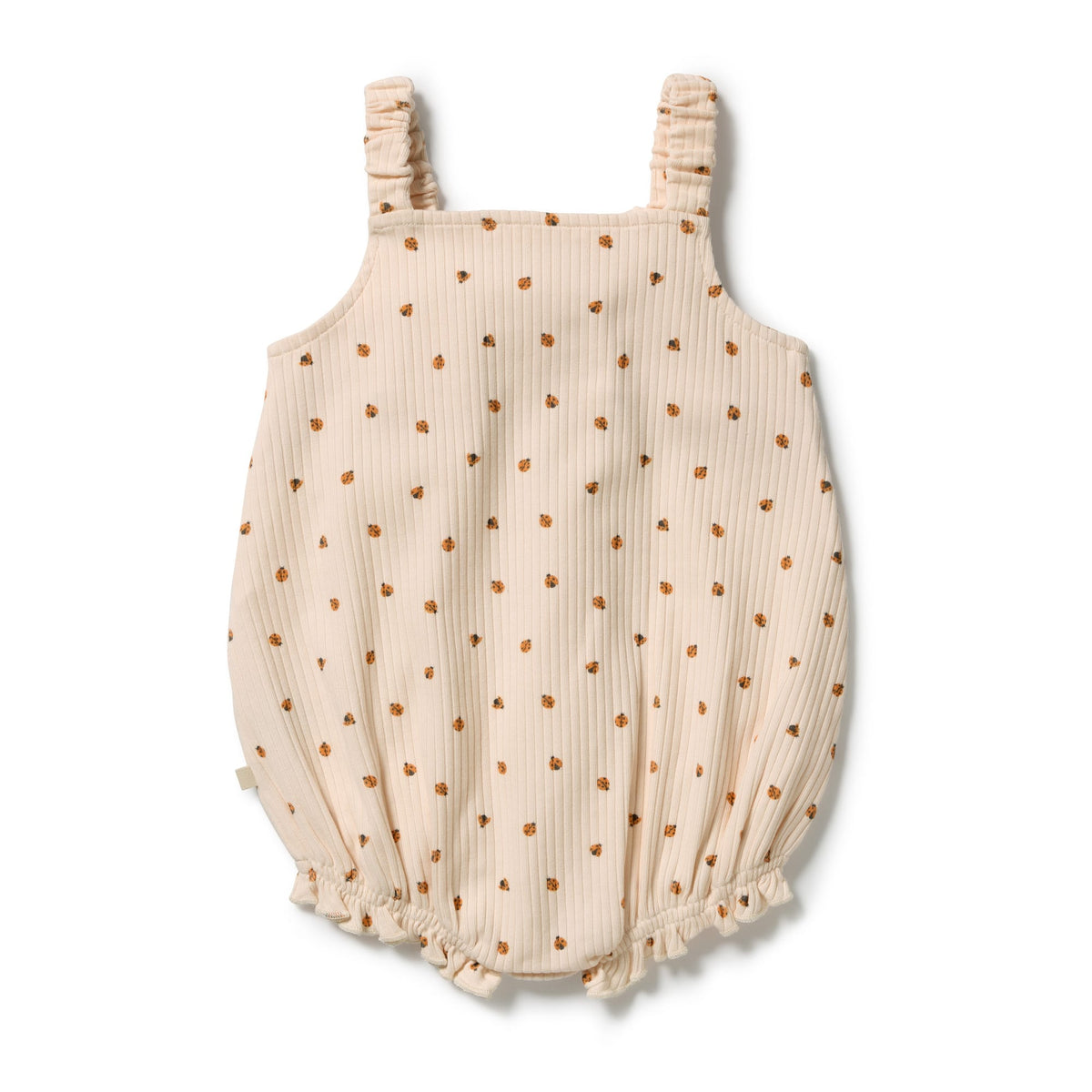 Wilson & Frenchy Girls All In One Little Lady Bugs Organic Playsuit