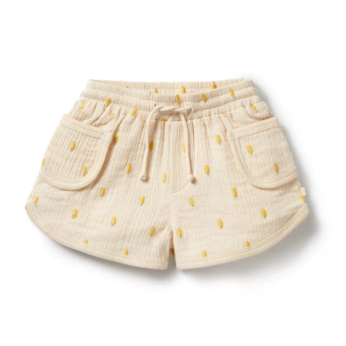 Wilson & Frenchy Girls Bottoms Ice Pops Organic Crinkle Short