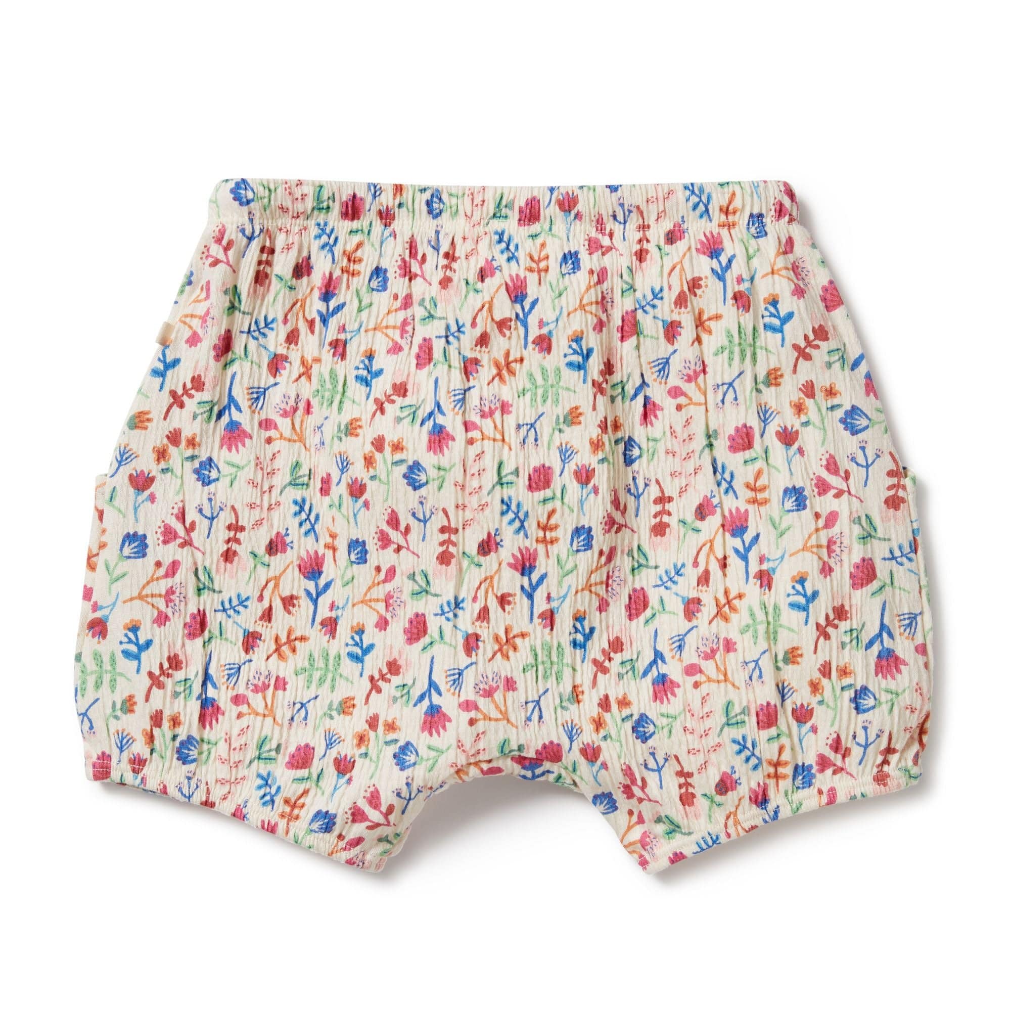 Wilson & Frenchy Girls Bottoms Tropical Garden Crinkle Bloomer Short