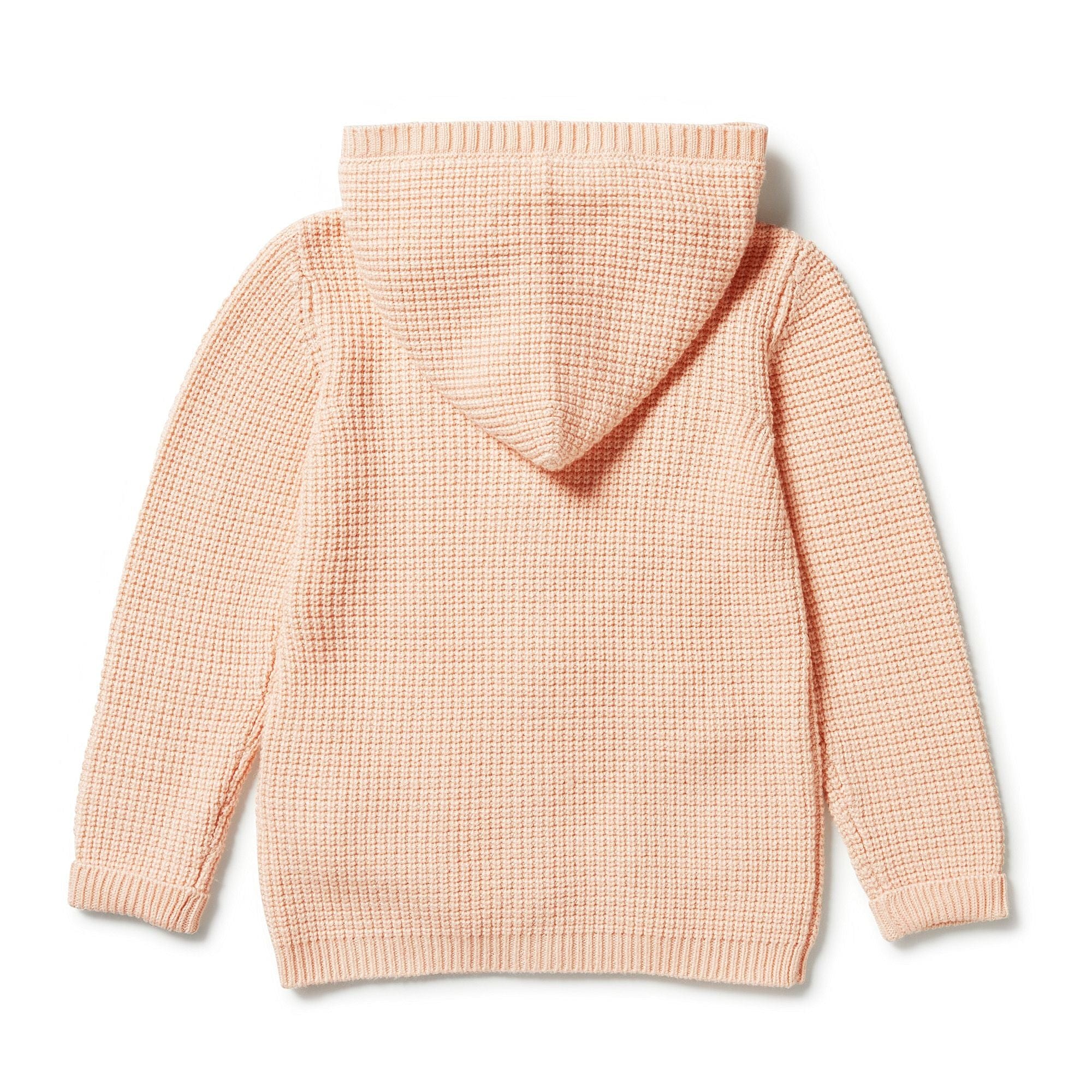 Wilson & Frenchy Girls Jumper Knitted Button Jacket - Shell