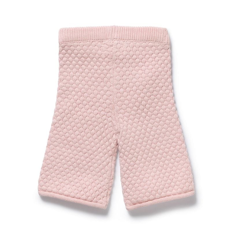 Wilson & Frenchy Girls Pants Marshmallow Organic Knitted Bubble Pant