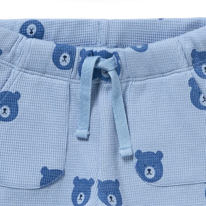 Wilson & Frenchy Unisex Onesie Bear Hugs Organic Waffle Set