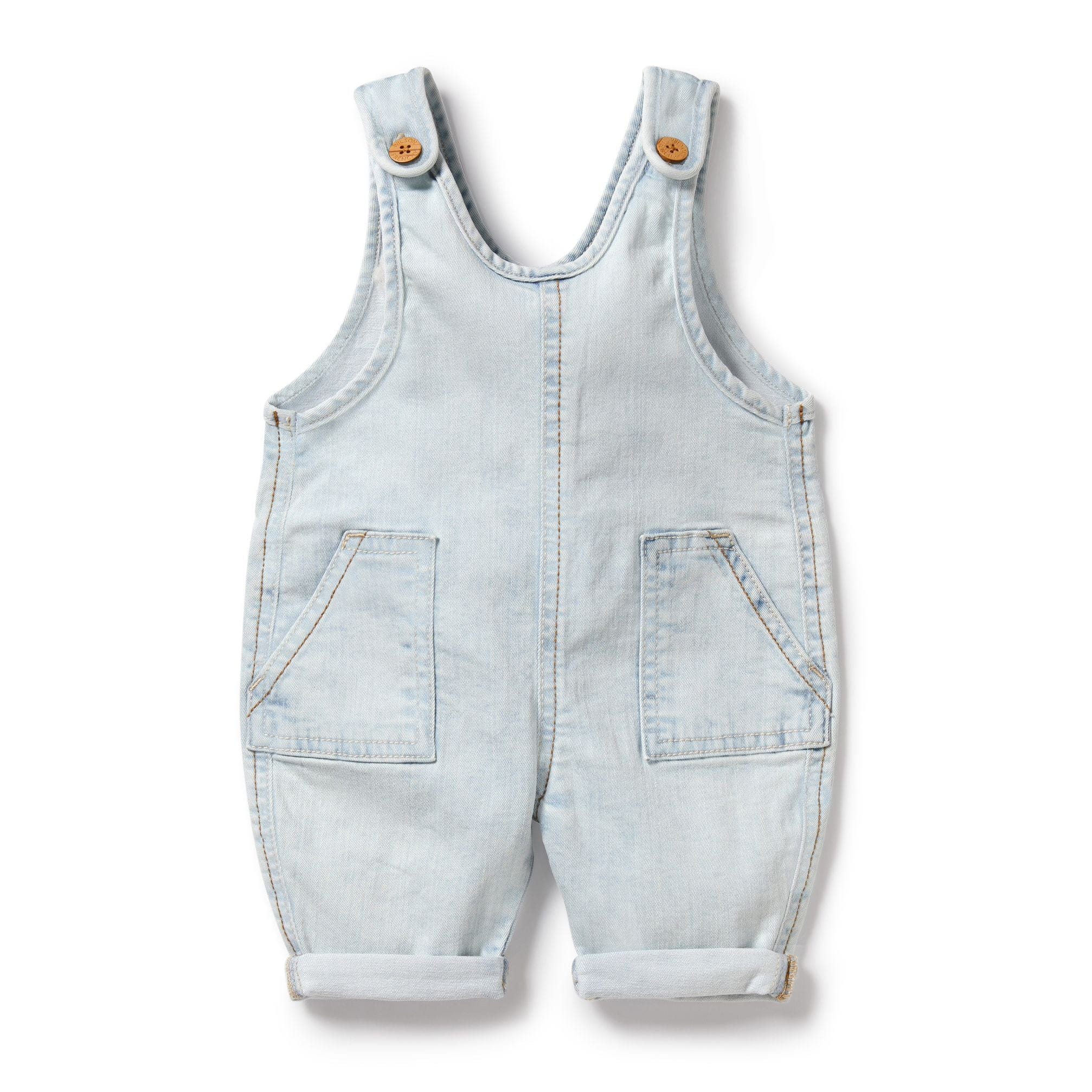 Wilson & Frenchy Unisex Onesie Denim Overall