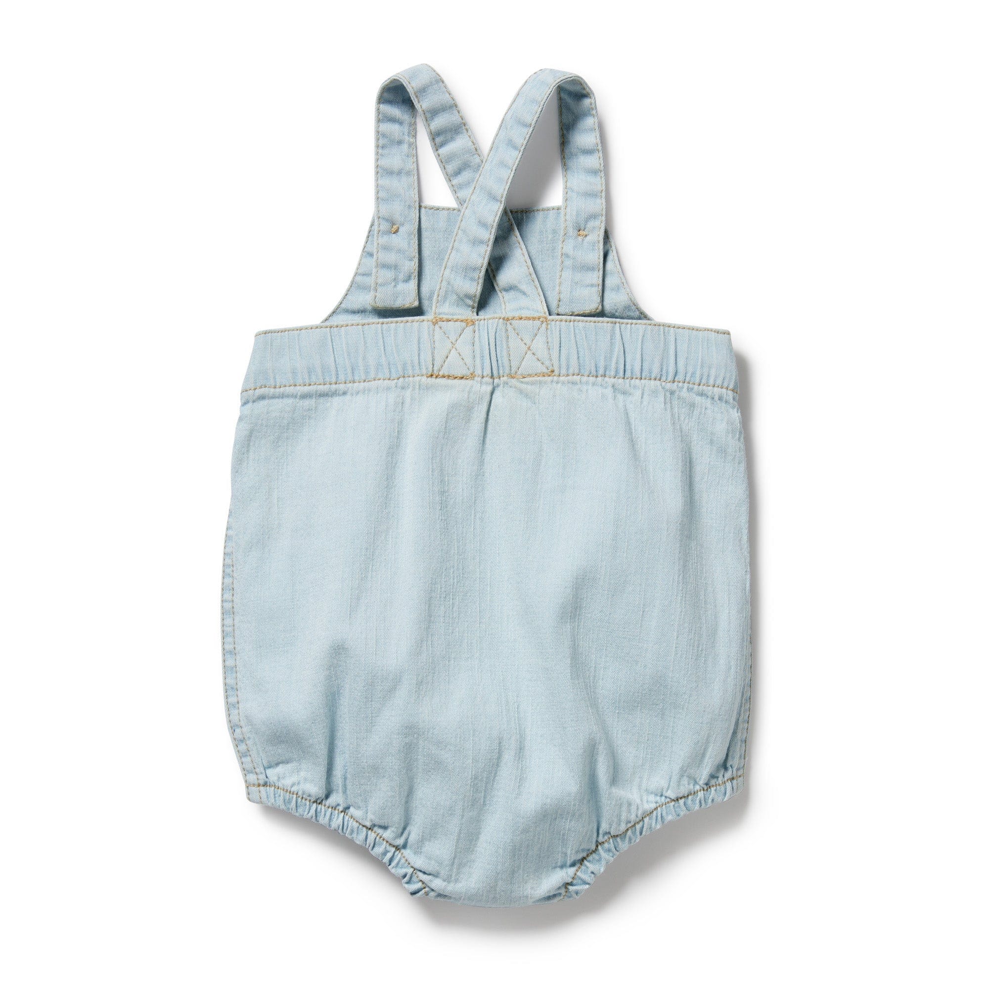 Wilson & Frenchy Unisex Onesie Organic Denim Bodysuit