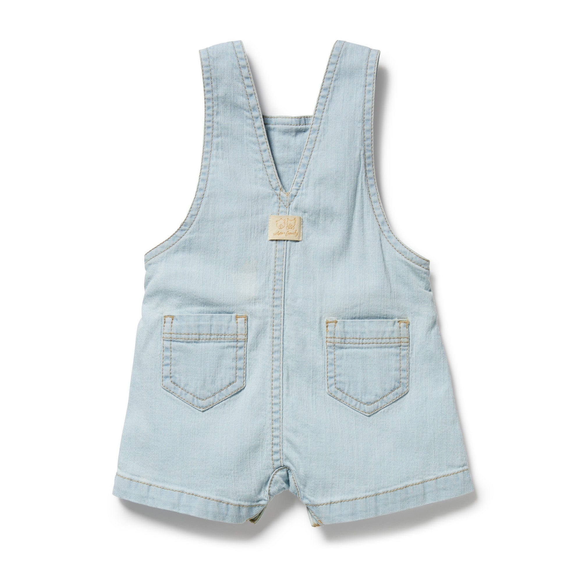 Wilson & Frenchy Unisex Onesie Organic Denim Overall