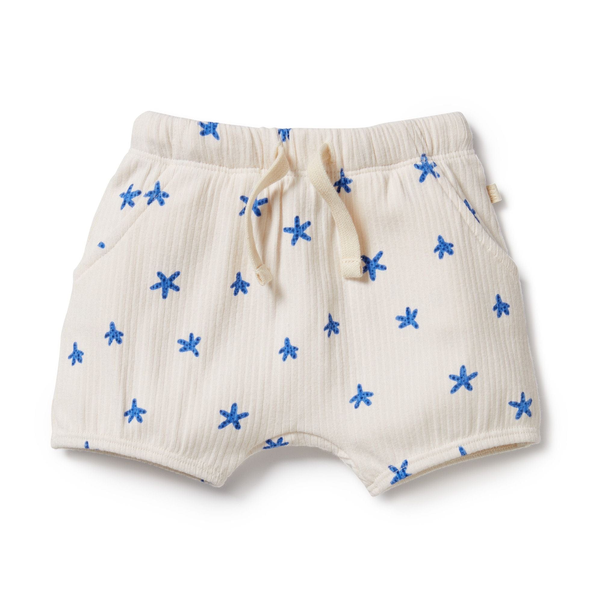 Wilson & Frenchy Unisex Pants Little Starfish Organic Rib Bloomer Short