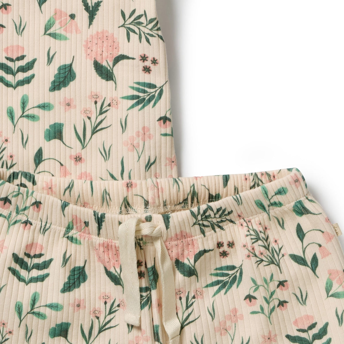 Wilson & Frenchy Unisex Sleepware Sweet Bloom Organic Short Sleeved Pyjamas