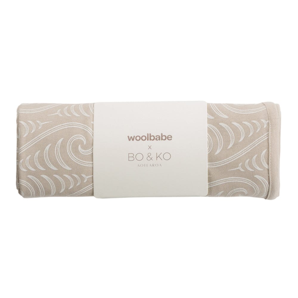 Woolbabe Accessory Blanket BO & KO Collab Swaddle Blanket - Ngaru