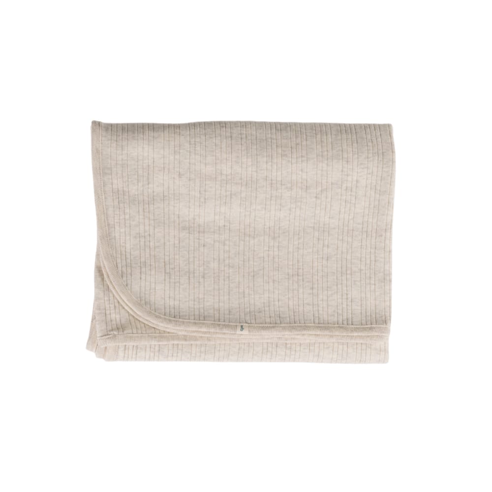 Woolbabe Accessory Blanket Organic Cotton/Merino Swaddle Blanket - Natural Marl