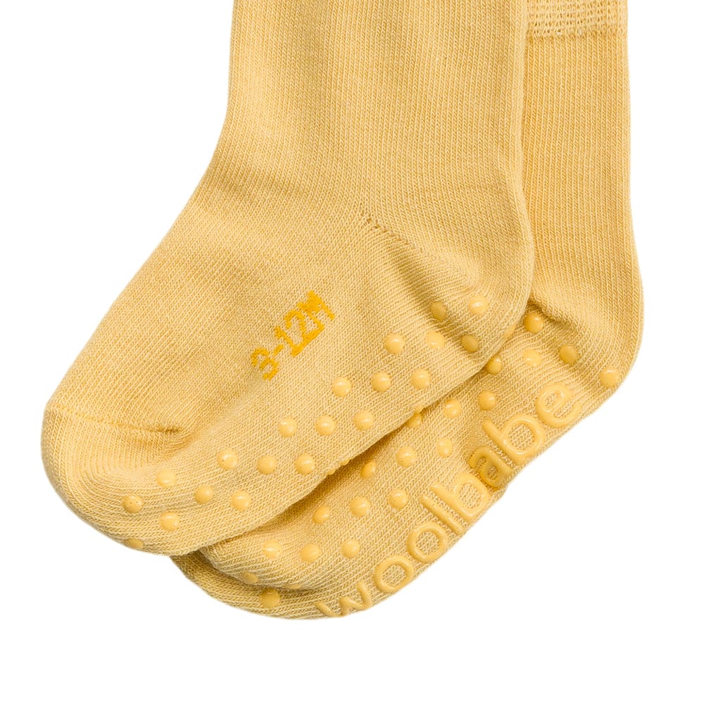 Woolbabe Accessory Socks Merino & Organic Cotton Sleepy Socks - Buttercup