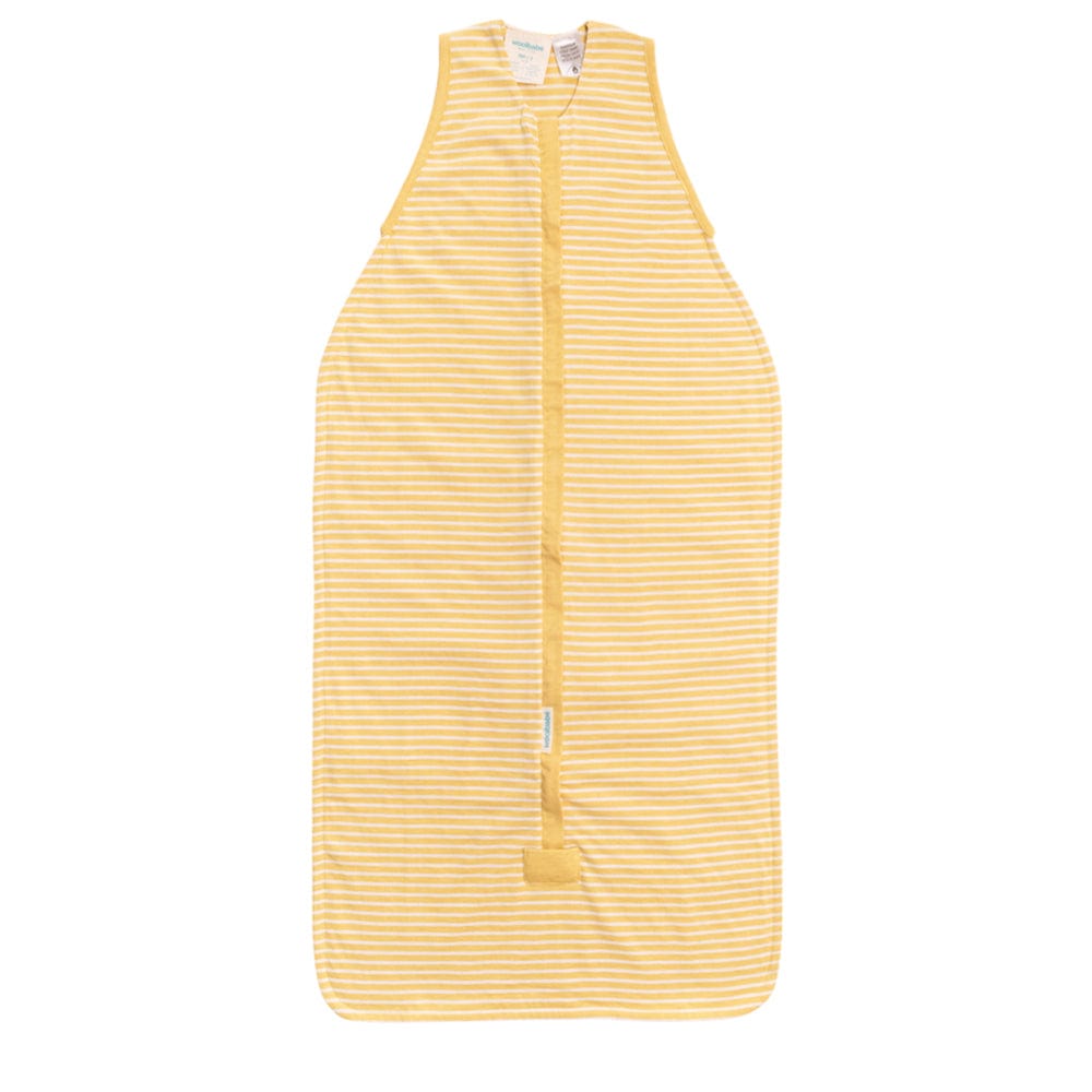 Woolbabe Linen 3-24M 3 Seasons Front Zip Merino/Organic Cotton Sleeping Bag - Buttercup