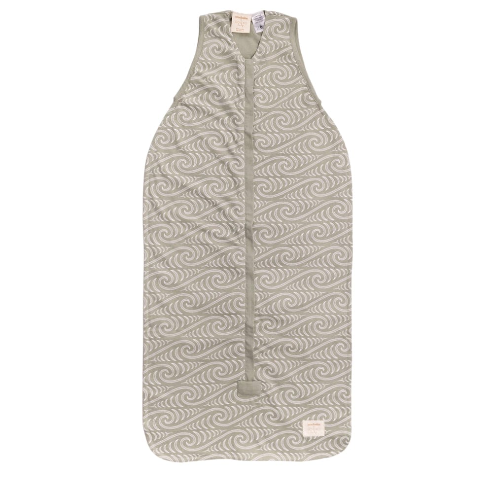 Woolbabe Linen 3-24M 3 Seasons Front Zip Sleeping Bag - Flax Ngaru