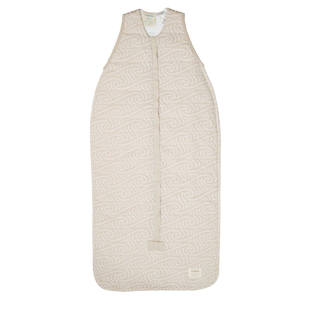 Woolbabe Linen 3-24M BO & KO Collab Duvet Front Zip Sleeping Bag - Ngaru