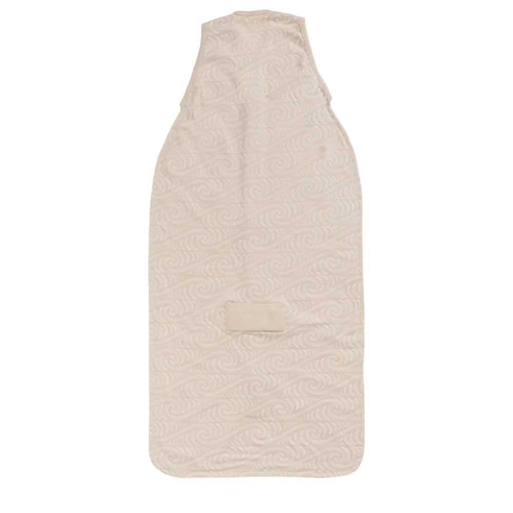 Woolbabe Linen 3-24M BO & KO Collab Summer Front Zip Sleeping Bag - Ngaru