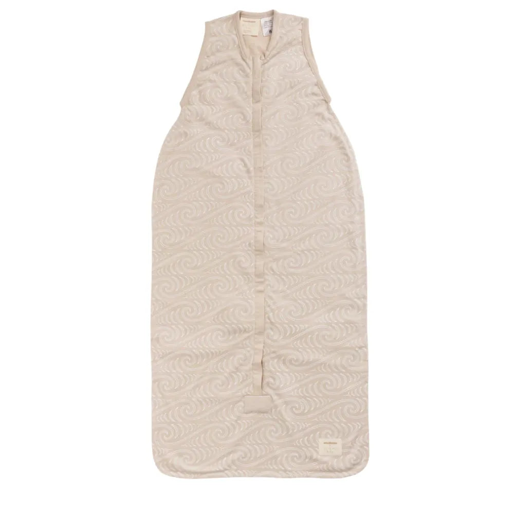 Woolbabe Linen 3-24M BO & KO Collab Summer Front Zip Sleeping Bag - Ngaru