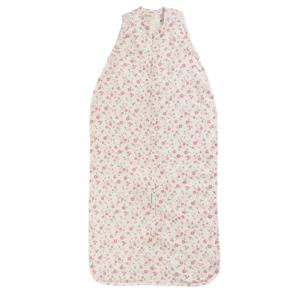 Woolbabe Linen 3-24M Summer Merino/Organic Cotton Sleeping Bag - Vintage Bloom