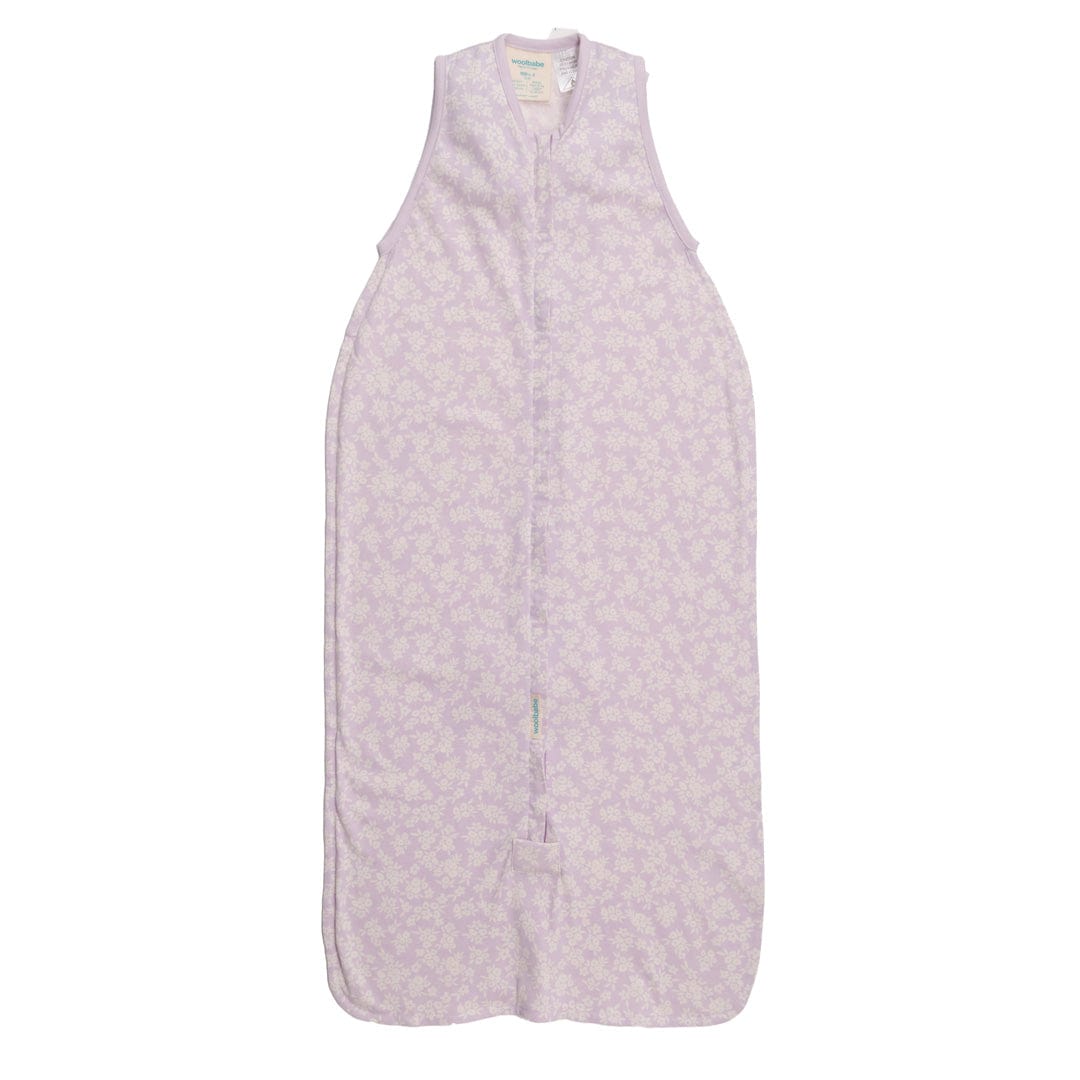 Woolbabe Linen 3-24M Woolbabe Summer Sleeping Bag - Mauve Manuka