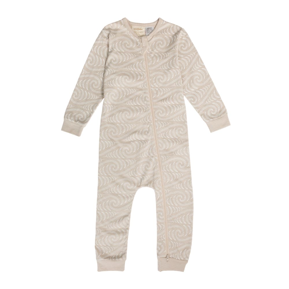 Woolbabe Unisex Sleepware BO & KO Collab Pyjama Suit - Ngaru