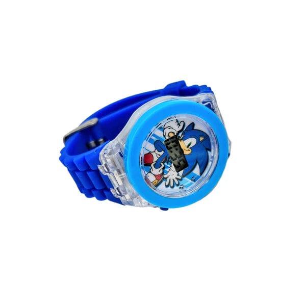 You Monkey Boys Accessory Light Up Sonic The Hedgehog Watch