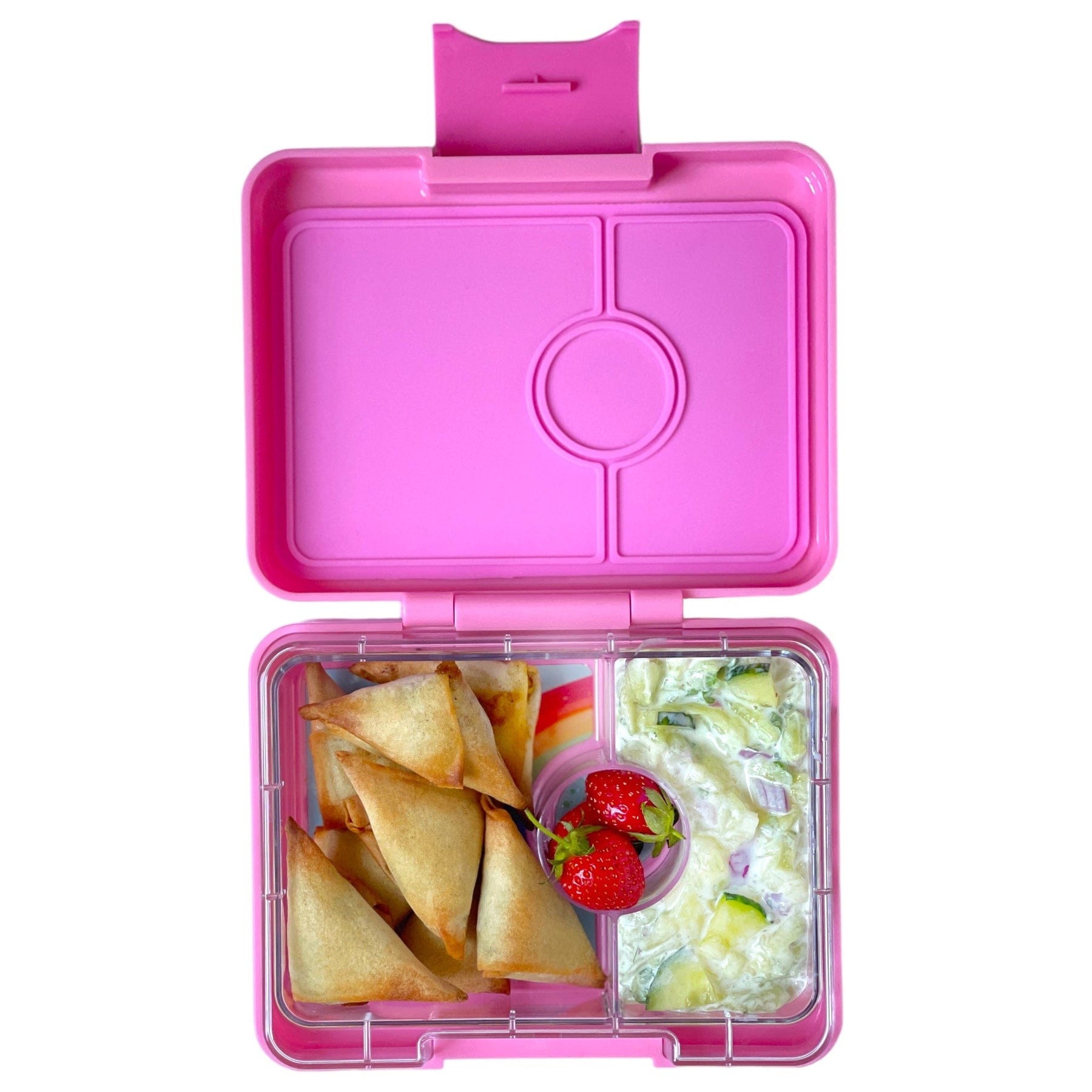 Yumbox Accessory Feeding Yumbox Snack - Coco Pink (Rainbow)
