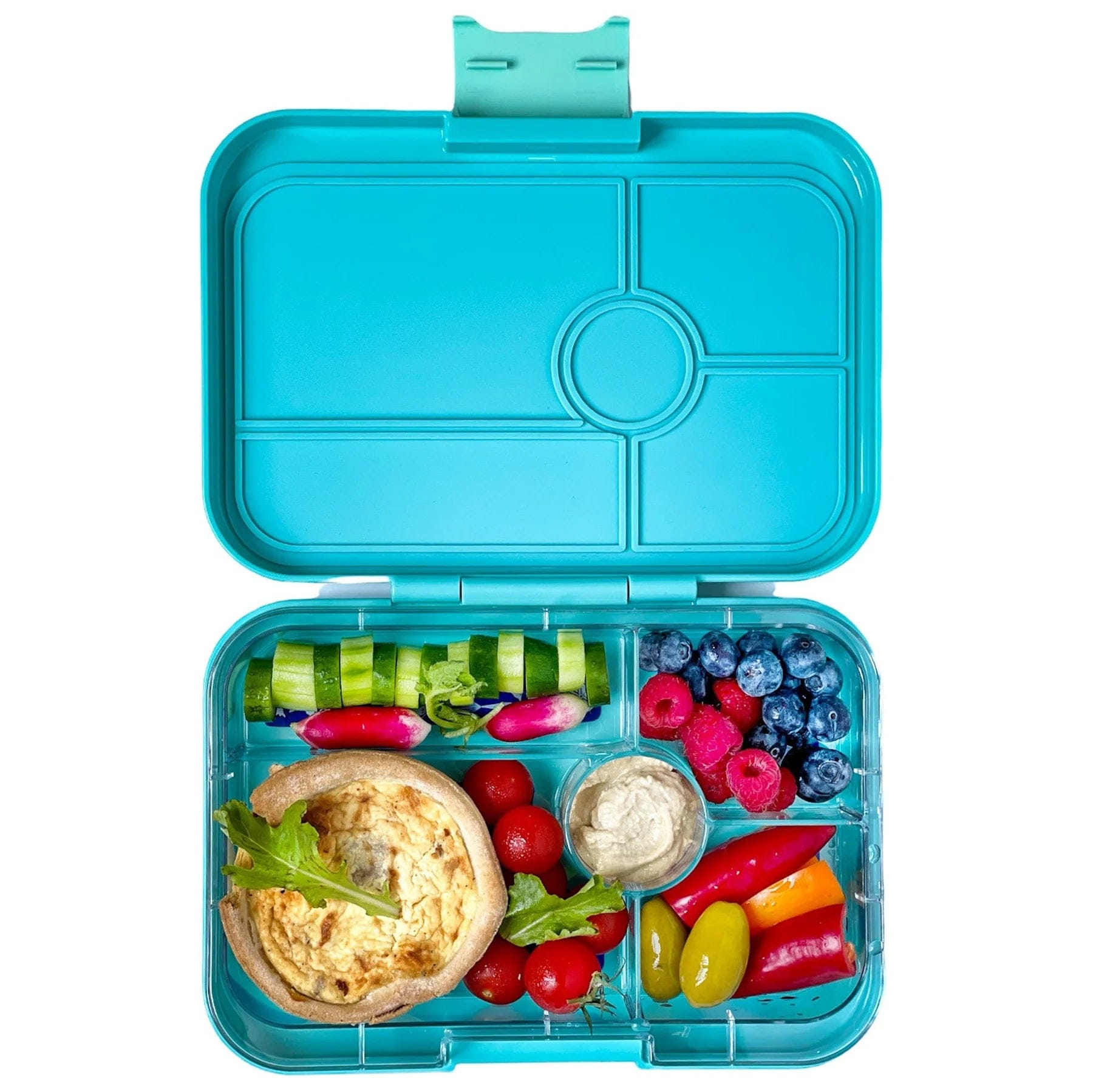 Yumbox Accessory Feeding Yumbox Tapas -Antibes Blue (Jungle Tray)