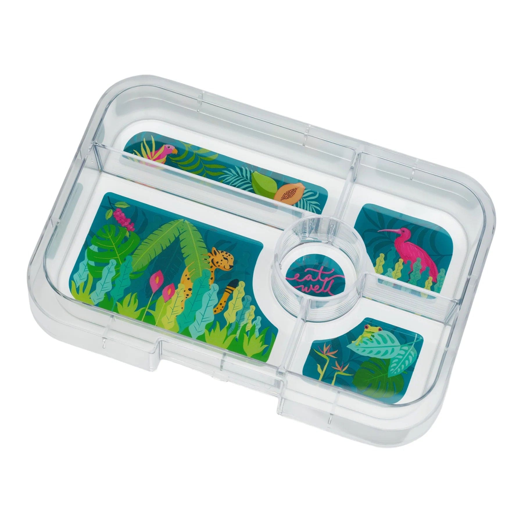 Yumbox Accessory Feeding Yumbox Tapas -Antibes Blue (Jungle Tray)