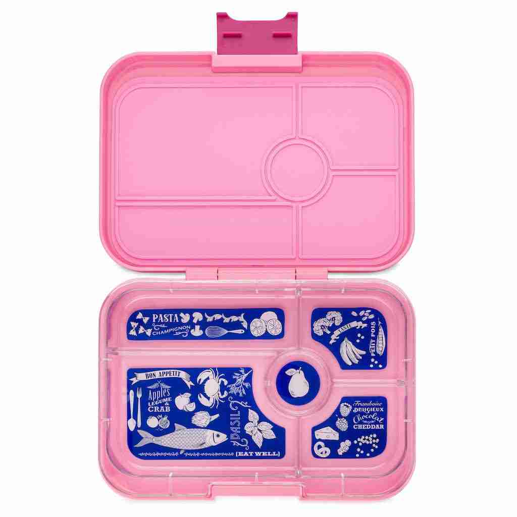 Yumbox Accessory Feeding Yumbox Tapas -Capri Pink (Bon Appetit Tray)