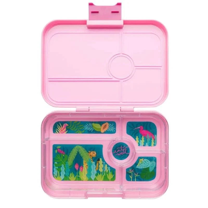 Yumbox Accessory Feeding Yumbox Tapas - Capri Pink (Jungle Tray)