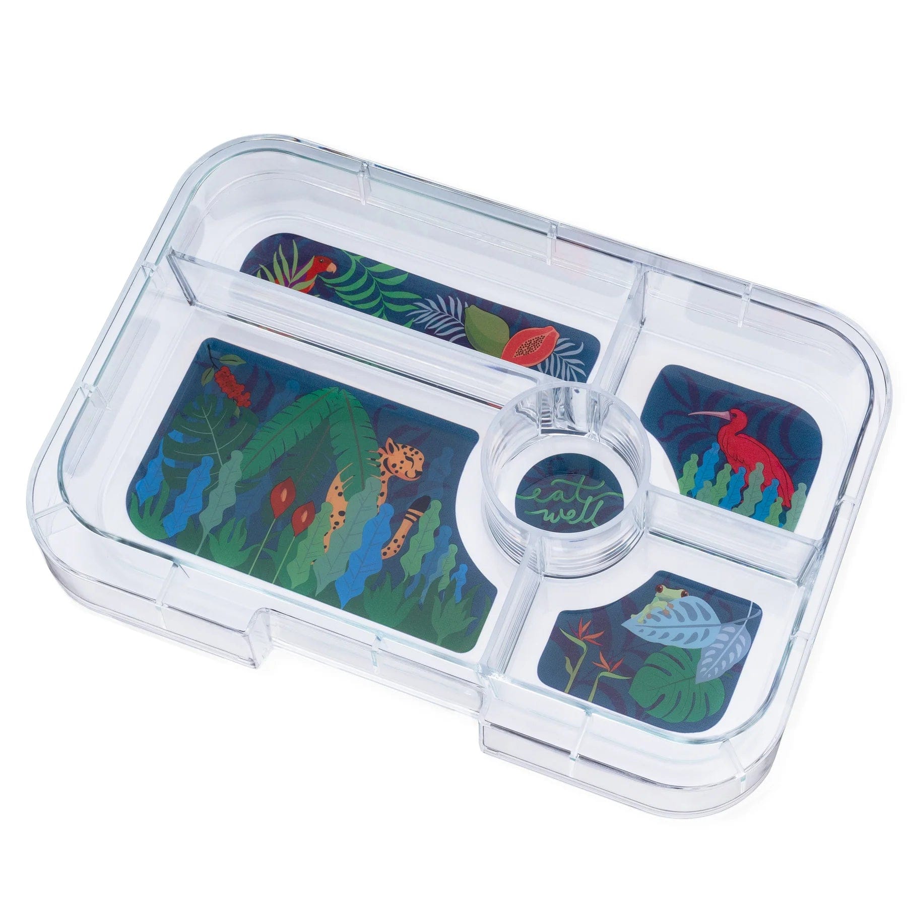 Yumbox Accessory Feeding Yumbox Tapas - Jurassic Green (Jungle Tray)