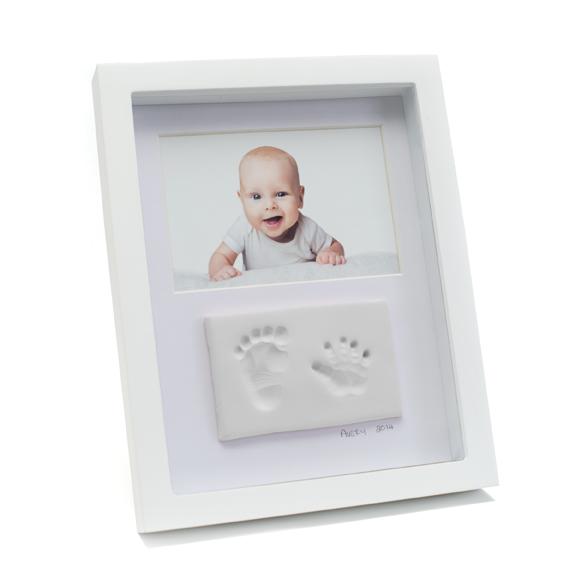 Baby Ink Baby Accessory White BABYink Soft Clay Keepsake Frame Kit