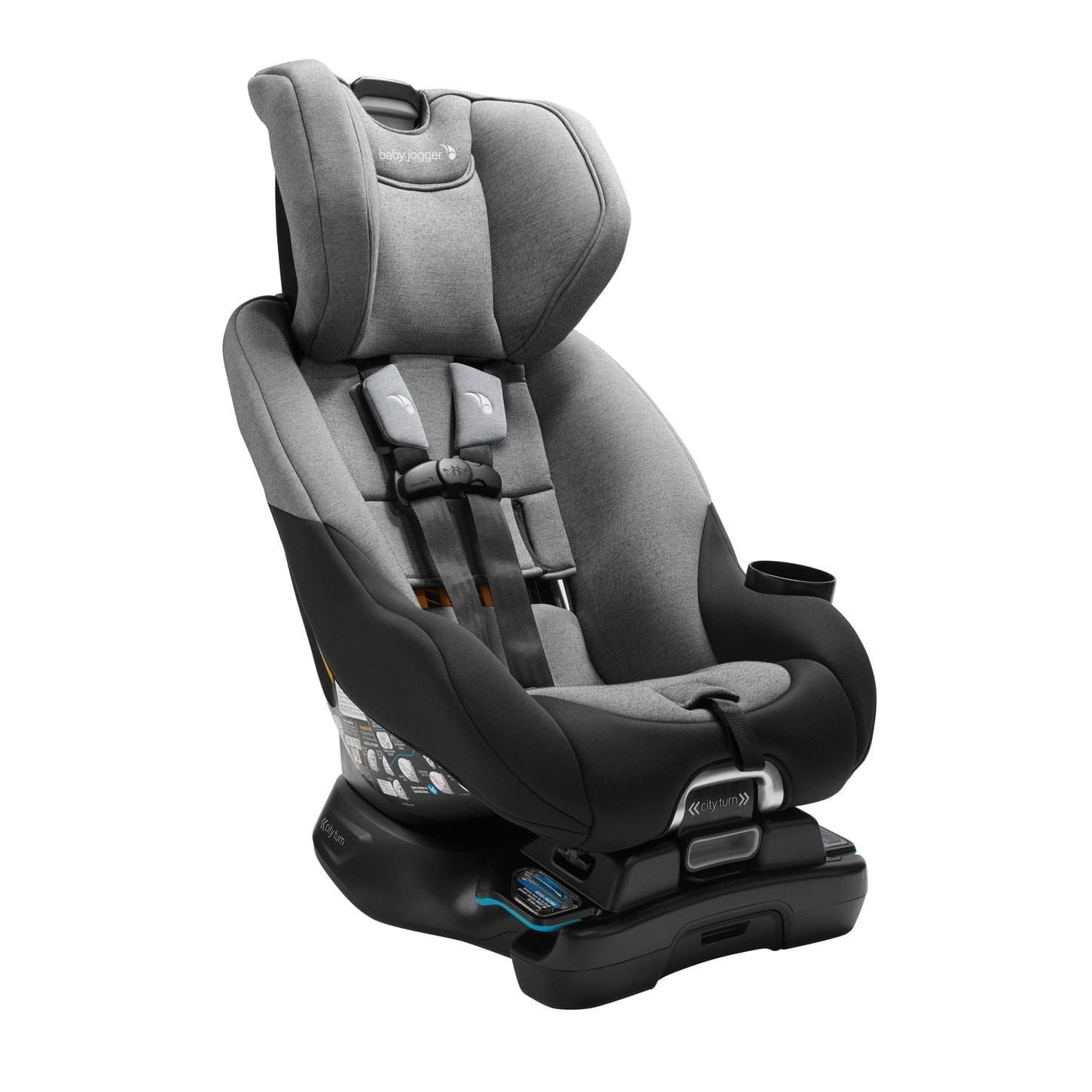 Baby Jogger Baby Accessory City Turn Convertible Car Seat - Onyx Black