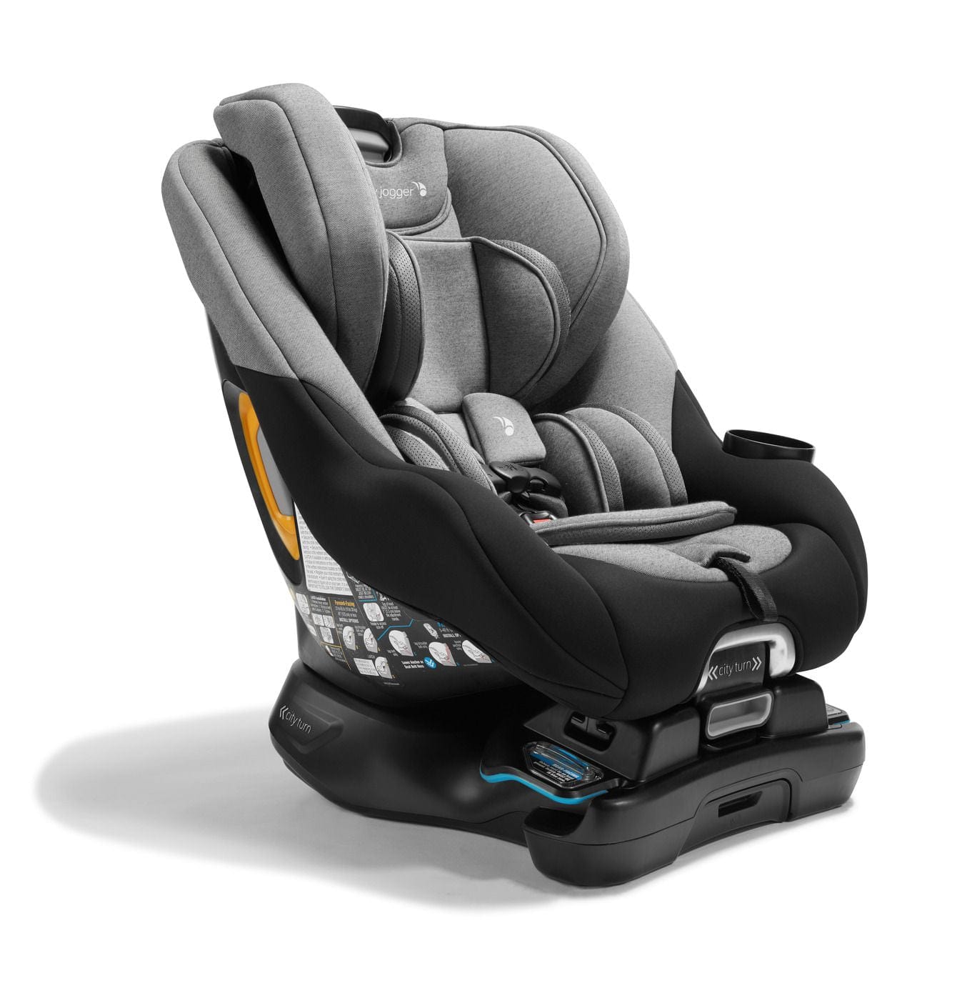 Baby Jogger Baby Accessory City Turn Convertible Car Seat - Onyx Black