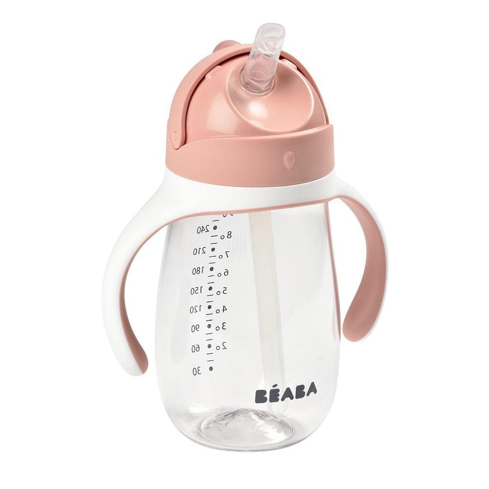 Beaba Accessory Feeding Vintage Pink Beaba Straw Cup 300ml