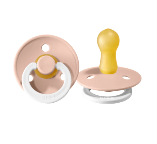 Bibs Baby Accessory Blush Night BIBS Pacifier 2 Pack - Night Glow - Size 2