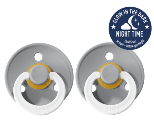 Bibs Baby Accessory Cloud Night BIBS Pacifier 2 Pack - Night Glow - Size 2