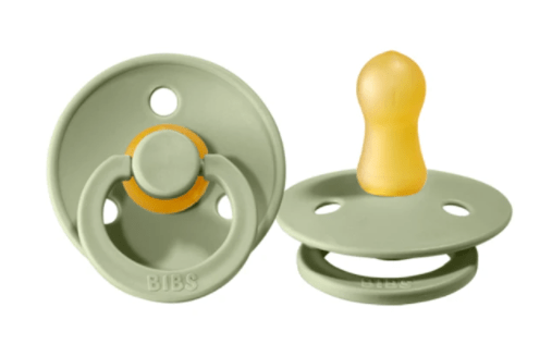Bibs Baby Care Sage BIBS Pacifier 2 Pack - Size 2 (6-18M)