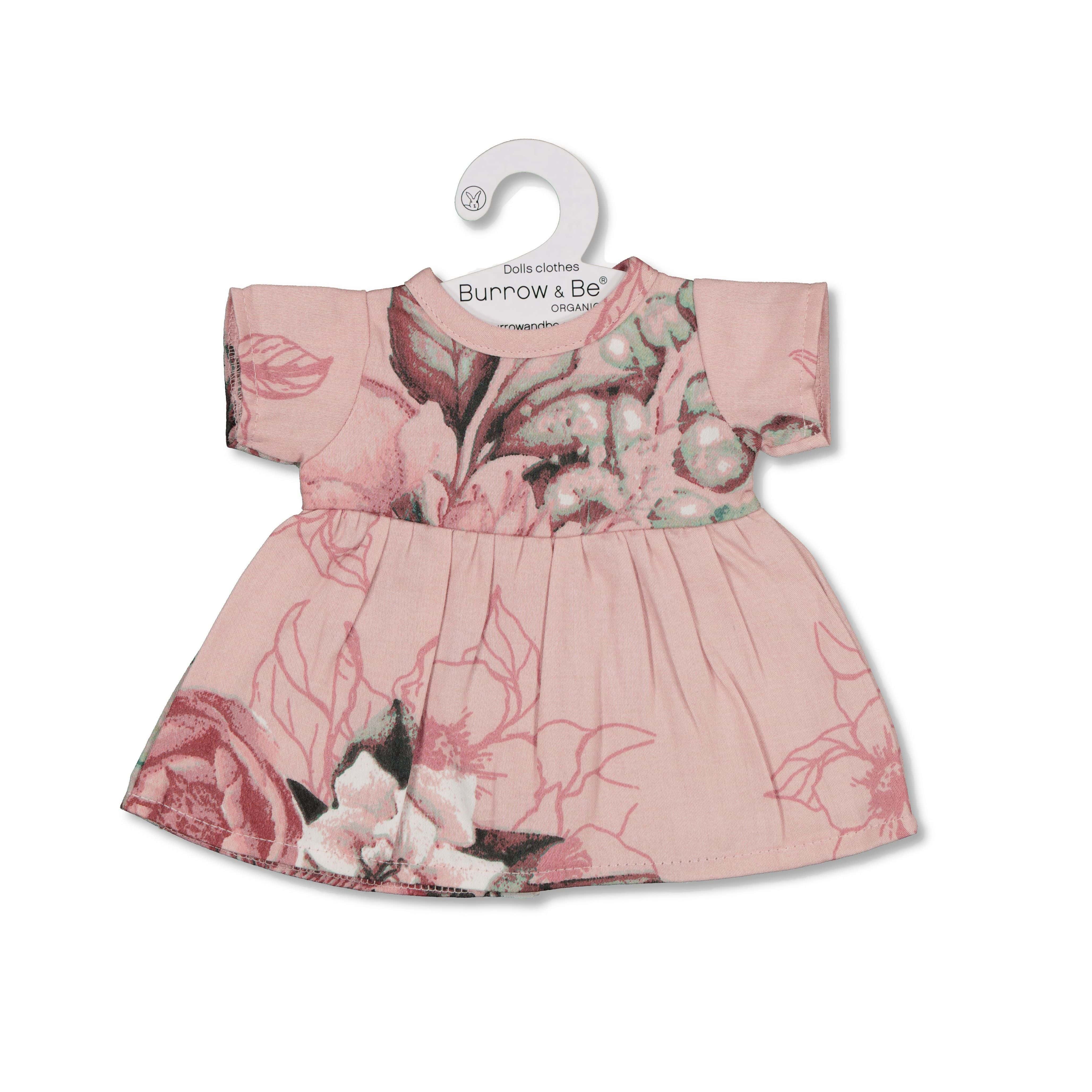 Burrow & Be Toys Dolls Dress - Tropical Bouquet