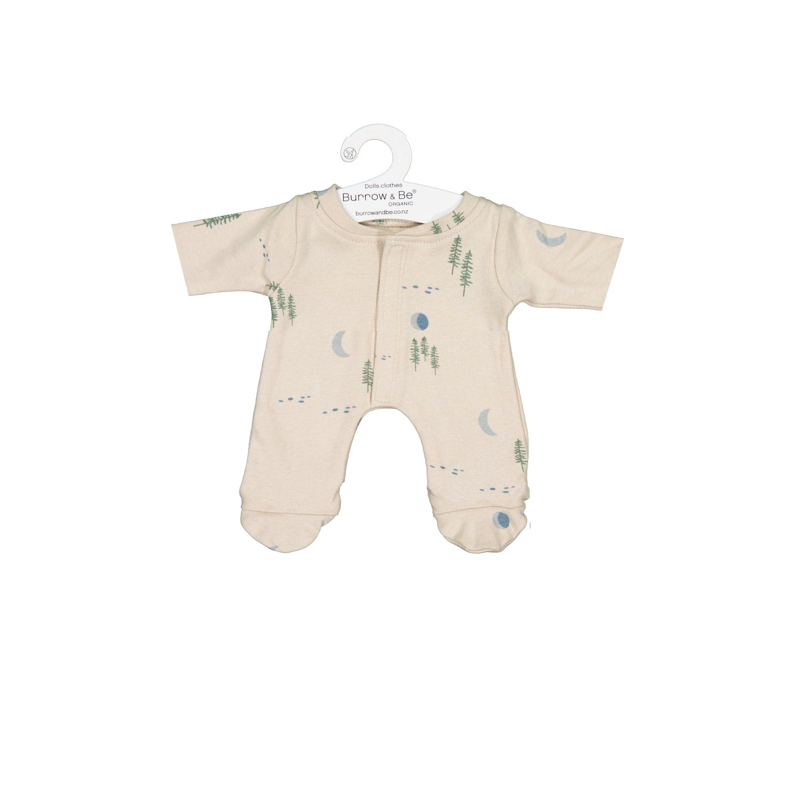 Burrow & Be Toys Midnight Forest Doll Sleepsuit