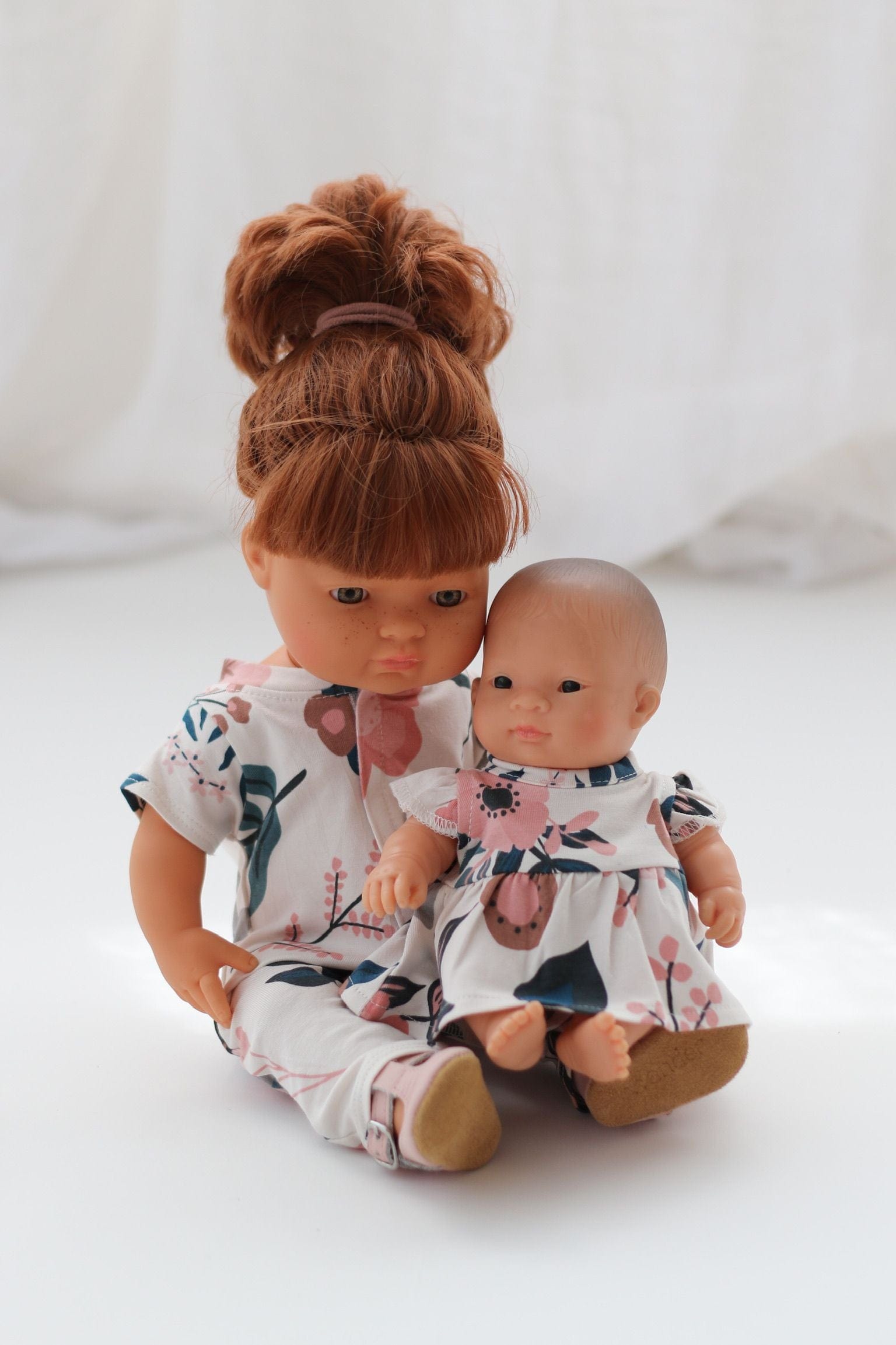 Burrow & Be Toys Pink Clementine Doll Dress